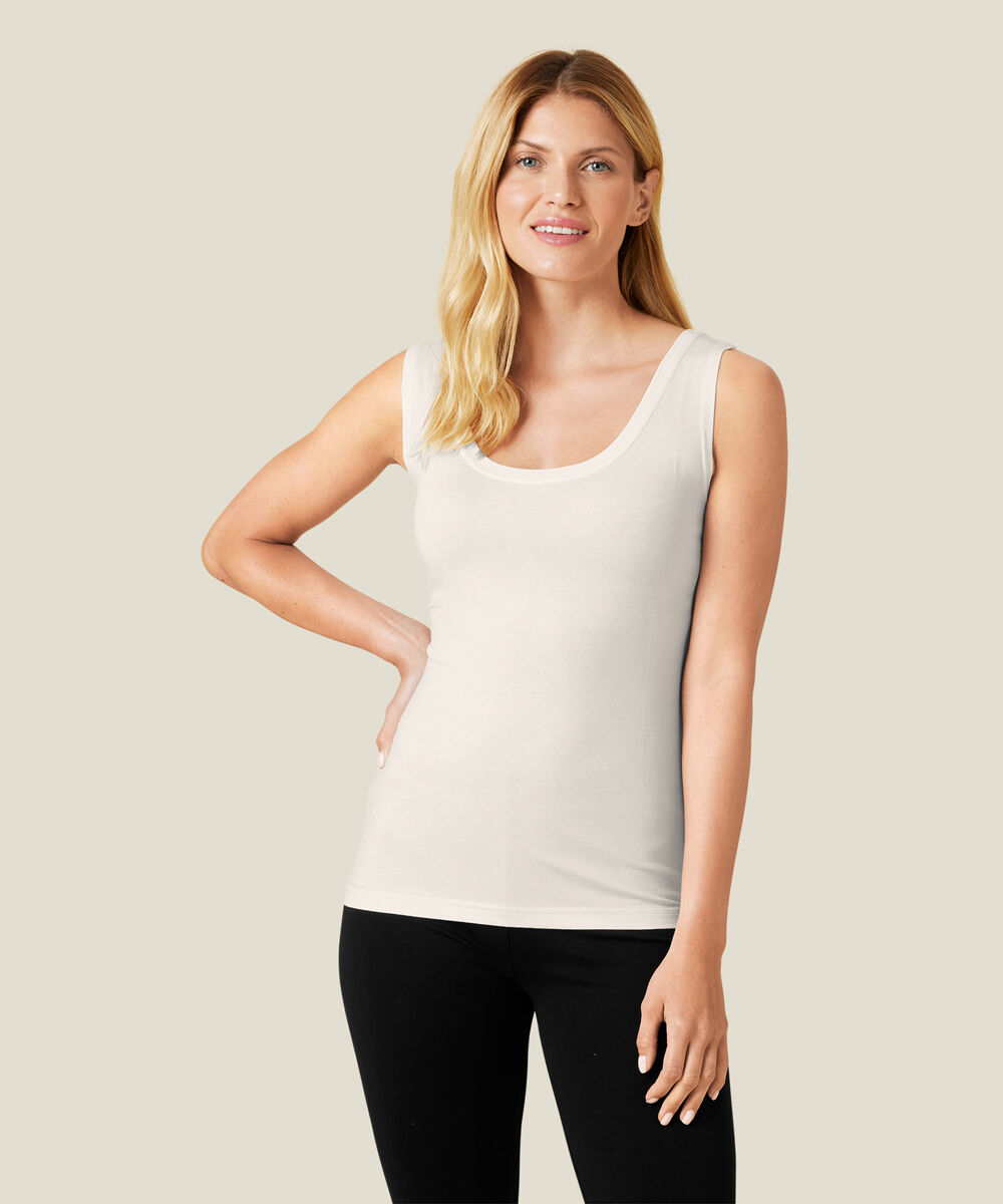 Els JERSEY Top, Cream